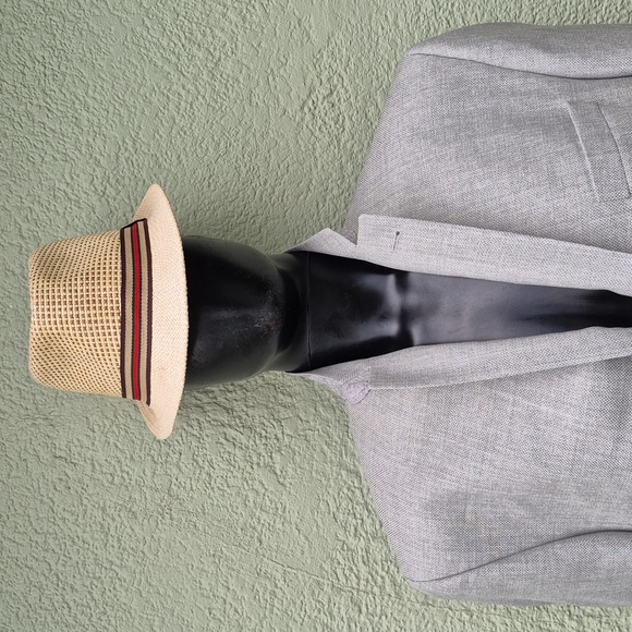 Jack Victor (Montreal) Men's Gray Pure Wool Luxury Sport Coat/Blazer